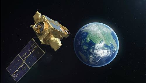 우리나라의 정지궤도 복합위성 ‘천리안’ 1호. 아서 클라크는 1945년 정지궤도 통신 위성의 개념을 처음 이론적으로 제시했다.