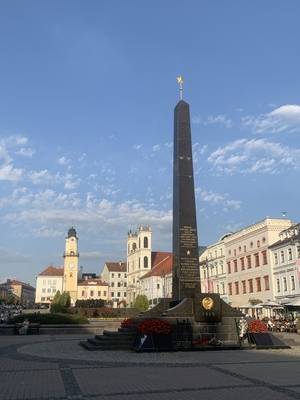 1945년 해방 당시 사망한 소련 군인 추모 오벨리스크