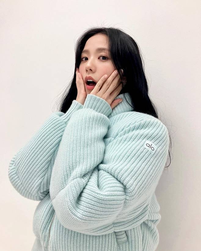 블랙핑크 지수 SNS 화면 캡처.