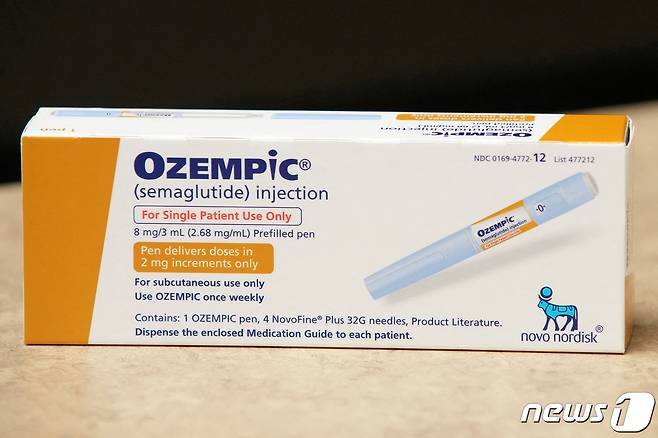 덴마크 노보노르디스크의 당뇨 치료제 오젬픽. /2023.5.3 ⓒ 로이터=뉴스1 ⓒ News1 강민경 기자