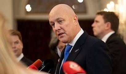 크리스토퍼 럭슨 뉴질랜드 총리. AFP 연합뉴스 제공