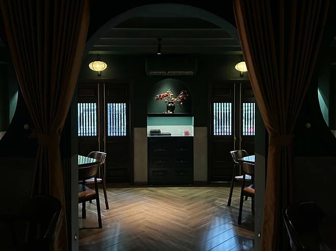 베트남 하노이 ‘쟈(Gia)’ 레스토랑 내부. /김은영 기자