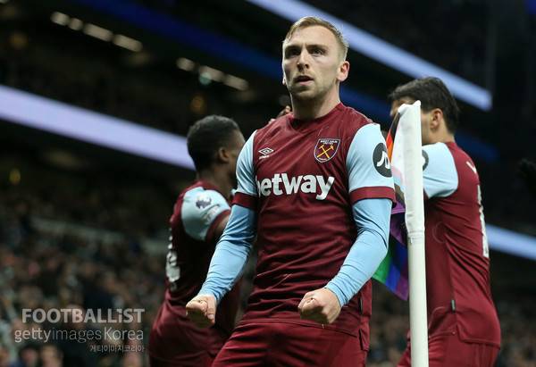 재러드 보언(웨스트햄유나이티드). 게티이미지코리아