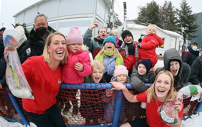 “평창송어축제, 대막 원더풀이예요”