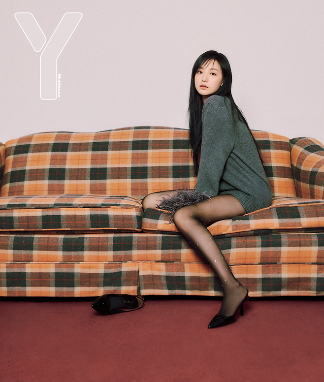 배우 김지원 화보. Y매거진 제공.