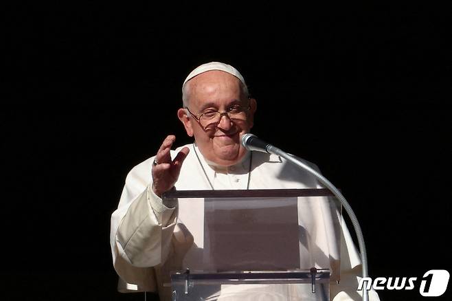 프란치스코 교황. 2023.12.17/뉴스1 ⓒ 로이터=뉴스1 ⓒ News1 김민수 기자