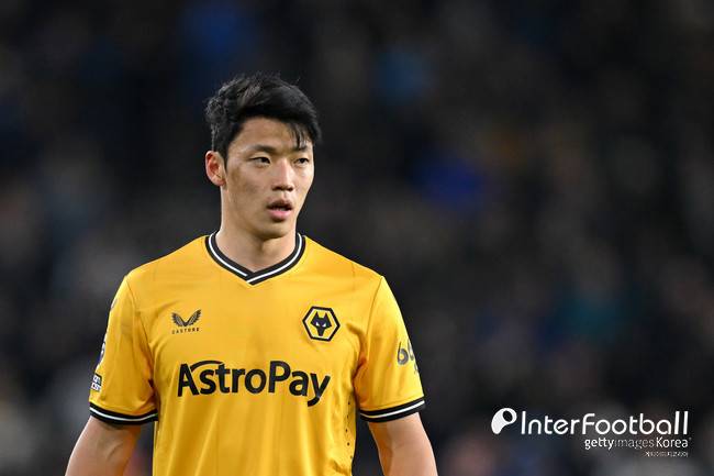 사진= 게티 이미지, 울버햄튼과 최대 2029년 6월까지 재계약에 서명한 황희찬.