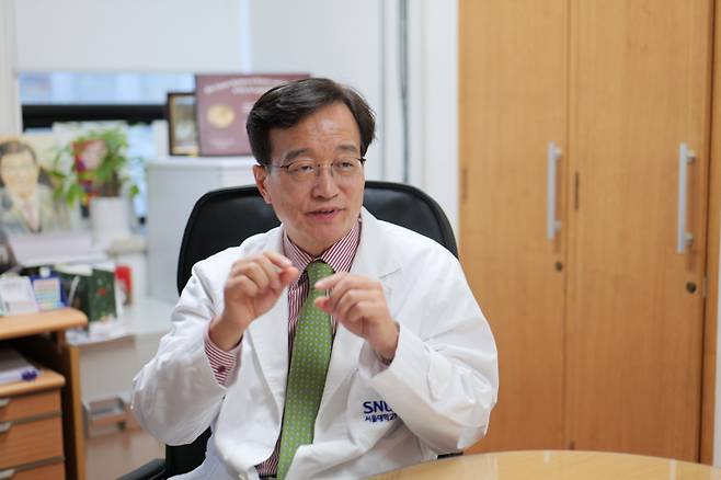 '민감성 피부 명의' 서울대병원 피부과 정진호 교수./사진=서울대병원 제공