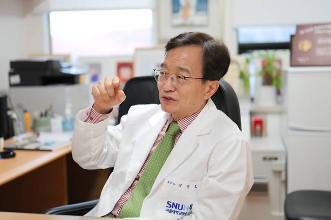 '민감성 피부 명의' 서울대병원 피부과 정진호 교수./사진=서울대병원 제공