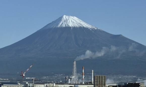 일본 후지산. EPA 연합뉴스 제공
