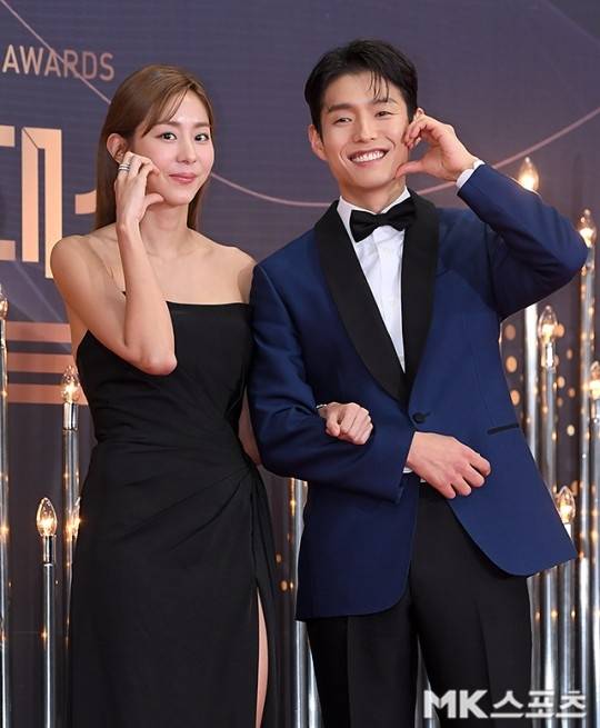 유이와 하준이 베스트커플상을 받았다. 사진=천정환 기자