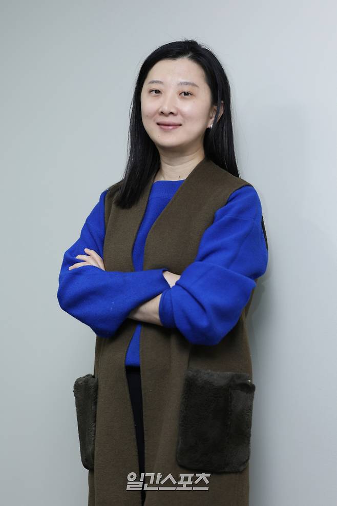 펄스나인 박지은 대표가 19일 오후 서울 서초구 펄스나인 사옥에서 진행된 일간스포츠와의 인터뷰에 앞서 포즈를 취하고 있다. 서병수 기자 qudtn@edaily.co.kr /2023.12.19/