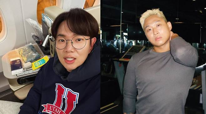 이미지 출처= (좌) 장성규 인스타그램 / (우) 스윙스 인스타그램