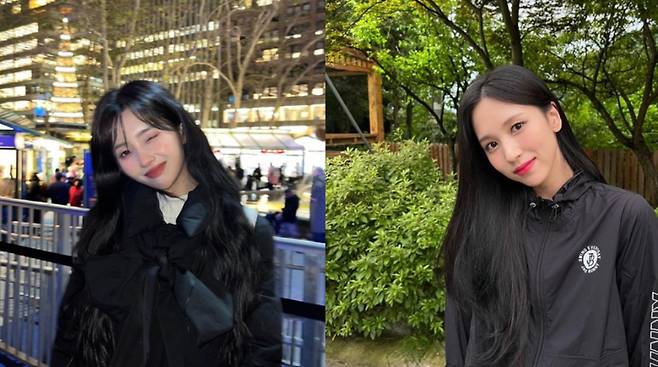 이미지 출처= (좌) 소연 인스타그램 / (우) 미나 인스타그램