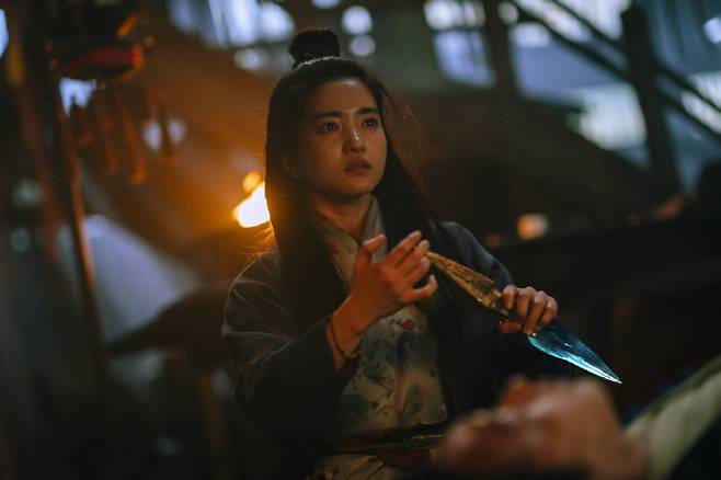 영화 '외계+인 2부' 스틸. 사진 제공=CJ ENM