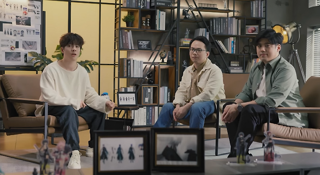 - 명조 개발 담당 DONG, 게임 미디어 편집자 SANDFISH, 크리에이터 REXLENT