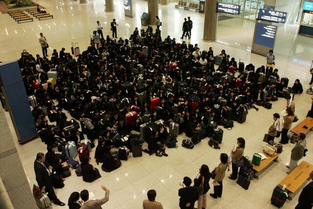 일본 학생들의 수학여행 모습. 기사 내용과 직접 관련이 없습니다. 국민일보DB