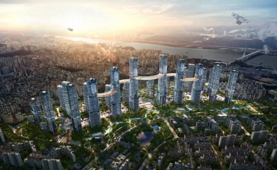 목동 통합블록개발 조감도 이미지