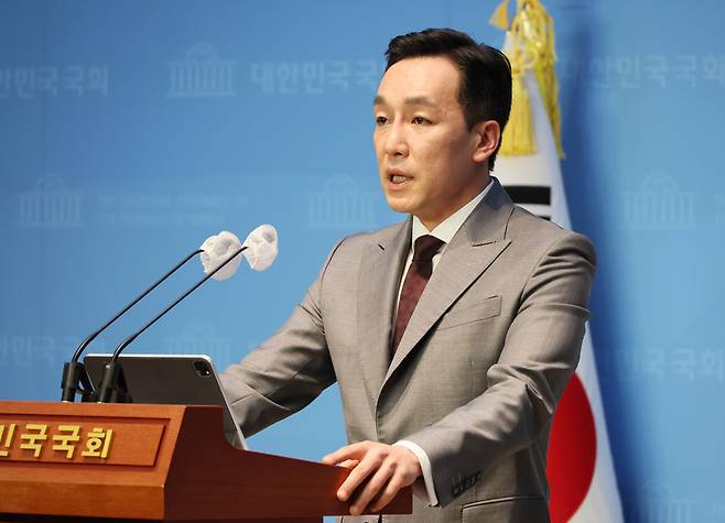국민의힘 김민수 대변인 / 사진 = 연합뉴스
