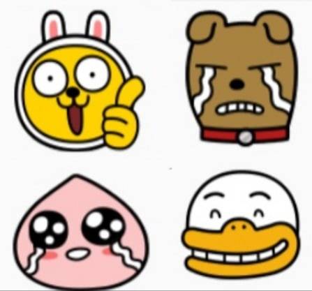 카카오톡 기본 이모지. 사진=카카오톡 캡처