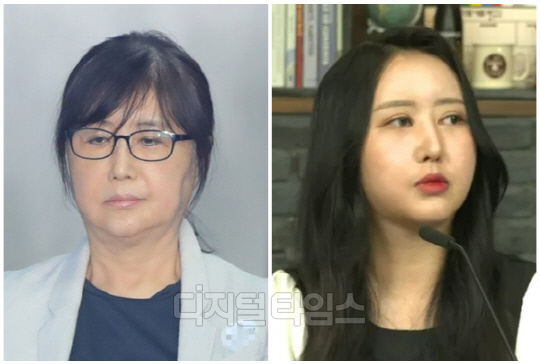최서원씨(개명 전 최순실)와 딸 정유라씨. <디지털타임스 DB, 연합뉴스>