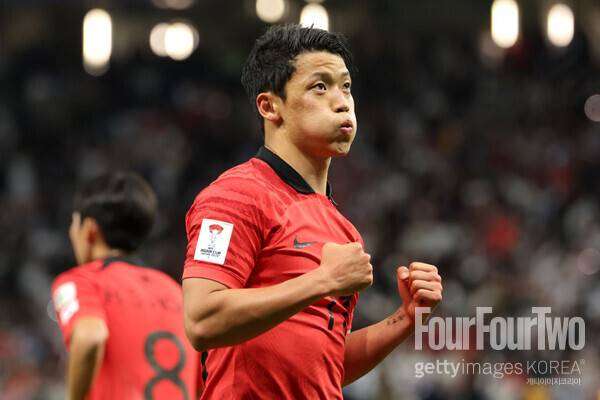 사진=게티이미지. 손흥민이 만든 페널티킥으로 동점골을 넣은 황희찬