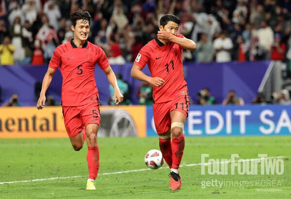 사진=게티이미지. 손흥민이 만든 페널티킥으로 동점골을 넣은 황희찬