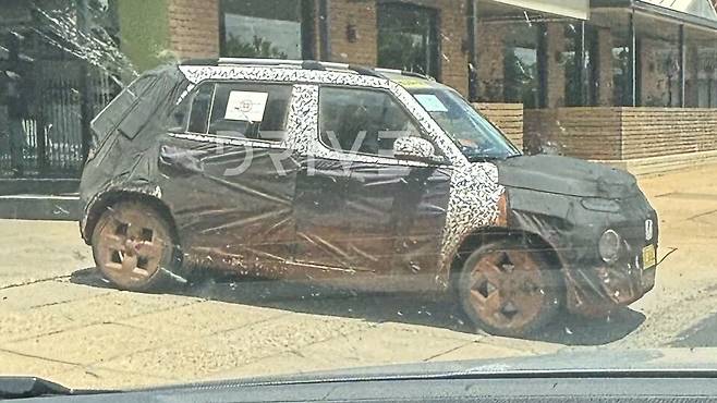 사진 : 현대차 캐스퍼 EV 테스트카 (출처=Drive.com.au)