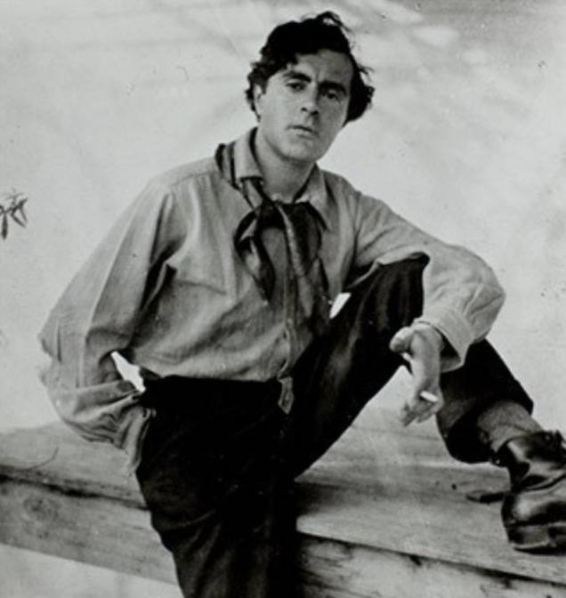 타고난 미남이었던 아메데오 모딜리아니 초상 사진.