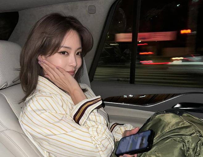 배우 한예슬이 결혼설을 해명했다. /사진=한예슬 인스타그램