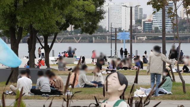 한강공원 스케치.사진=연합뉴스