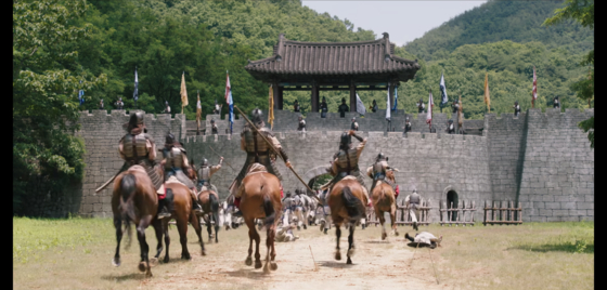 Gaeun Open Set in Mungyeong Eco World in Mungyeong, North Gyeongsang was the main filming spot of ″Korea-Khitan War.″ [KBS]