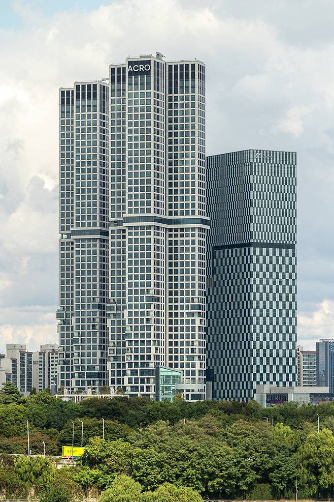 서울 성동구 성수동 ‘아크로서울포레스트’ 전경. (매경DB)