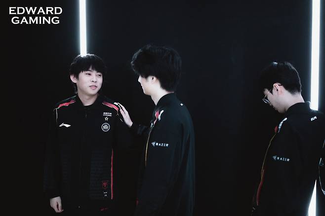 사진=에드워드 게이밍(EDG) 공식 웨이보