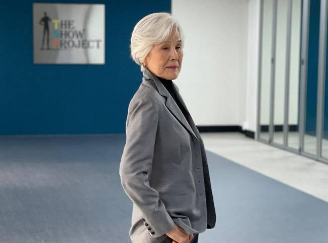 새로운미래에 영입된 시니어모델 최순화(80)씨. 최순화씨 인스타그램 갈무리