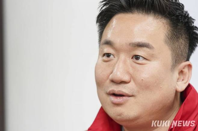 이승환 국민의힘 서울 중랑구(을) 후보. 사진=임형택 기자