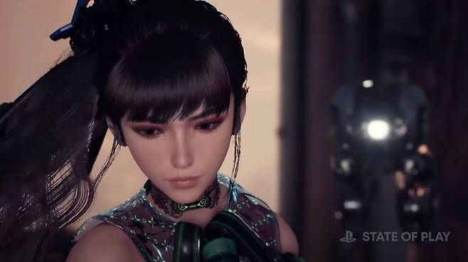 스텔라 블레이드 게임 화면