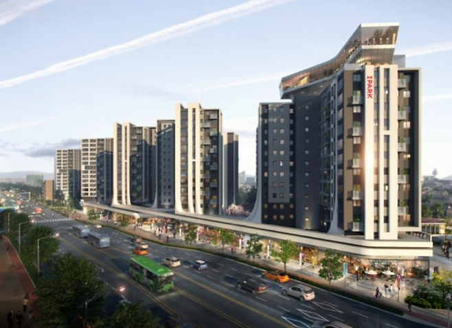 방화 6구역 조감도