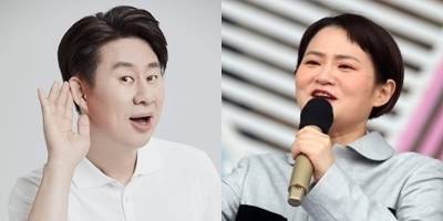 코미디언 출신 방송인 남희석(왼쪽), 코미디언 출신 방송인 김신영. 남희석 페이스북·서울신문DB