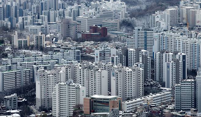 사진은 이날 서울의 아파트 단지 모습. /뉴스1