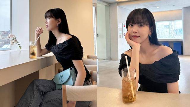 강한나가 오프숄더로 데일리룩을 완성했다. 강한나 SNS