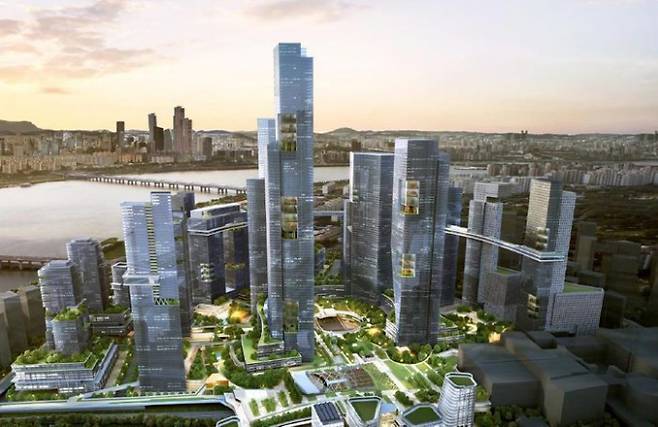 용산국제업무지구 조감도 /사진= 코레일