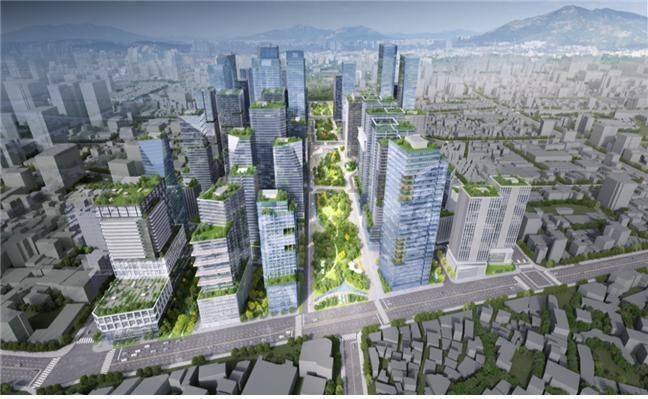 세운재정비촉진지구 조감도ⓒ서울시 제공
