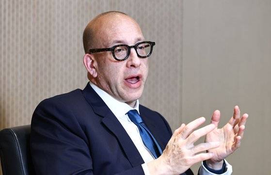 제이콥 솔 서던캘리포니아대학교 교수가 지난 14일 서울 중구 한국회계기준원에서 중앙일보와 인터뷰했다. 그는 ‘회계는 어떻게 민주주의를 구할 수 있는가’ 세미나 참석차 방한했다. 김종호 기자