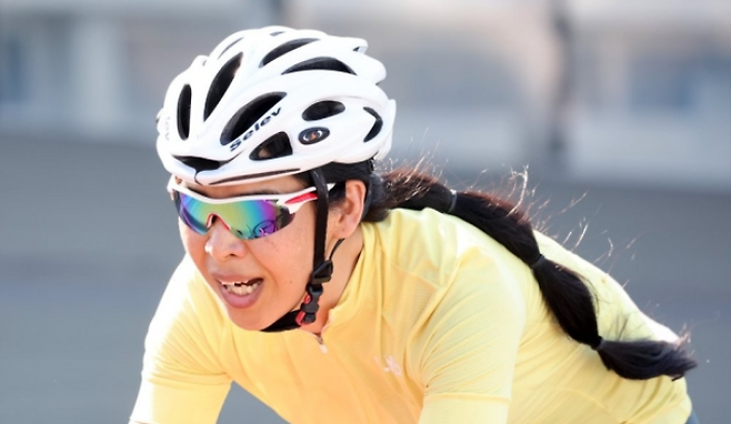 국내 최초 성전환 사이클 선수 나화린. / 사진=연합뉴스