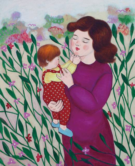 김현숙 작가의 《기억은 추억을 머금고Ⅰ》 ⓒ2024 한국미술응원프로젝트展 제공