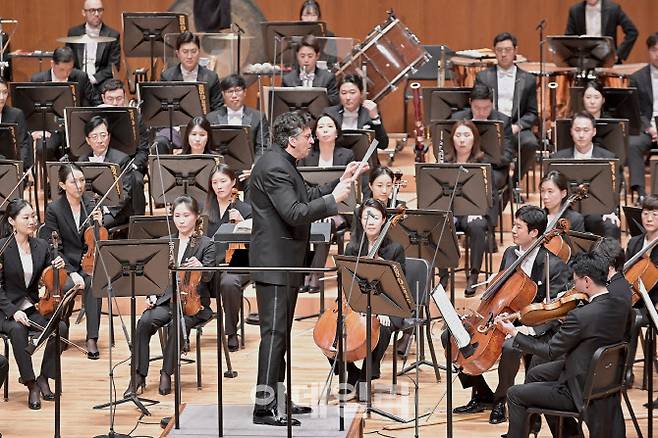 지난 2월 24일 서울 서초구 예술의전당 콘서트홀에서 열린 KBS교향악단 제799회 정기연주회 ‘한겨울밤의 꿈’의 한 장면. (사진=KBS교향악단)