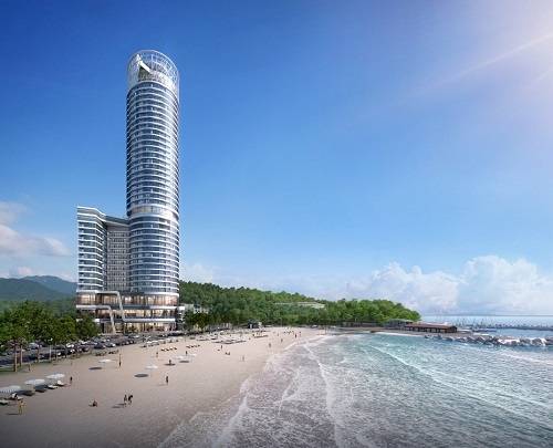 < ‘인스케이프 양양 by 파르나스’ 투시도 >