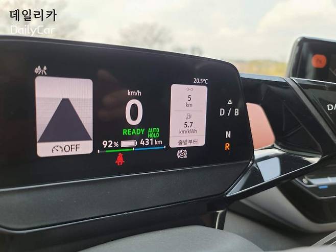 폭스바겐 전기 SUV ID.4 (계기판)