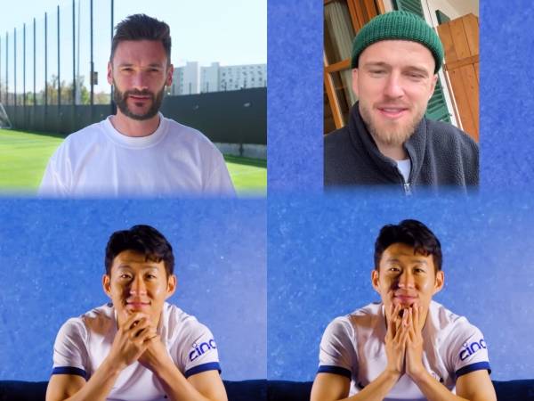 손흥민의 절친으로 유명했던 옛 동료들이 손흥민의 400경기 출장을 축하했다. 해리 케인, 델레 알리, 크리스티안 에릭센 등 토트넘 홋스퍼 시절 손흥민과 절친한 관계를 유지했던 선수들이 손흥민의 400경기 출전 달성을 축하하기 위해 영상을 보냈다. 손흥민은 흐뭇한 영상으로 동료들의 메시지를 지켜봤다. 사진 토트넘 홋스퍼